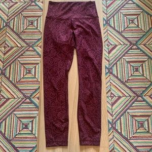 Lululemon High Rise Wunder Unders Tights 7/8